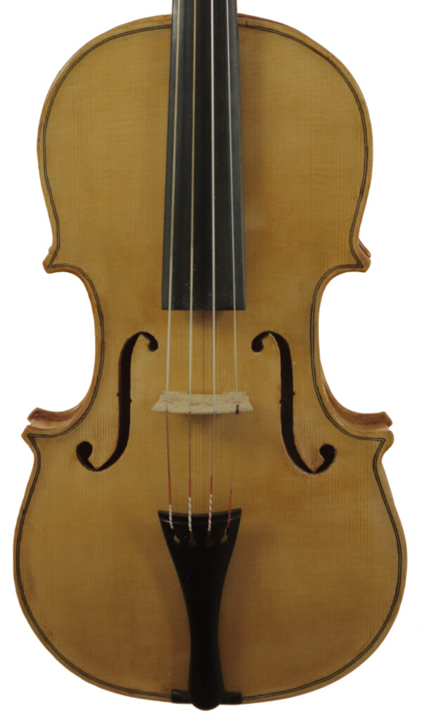 Front plate of violin called Forgiveness