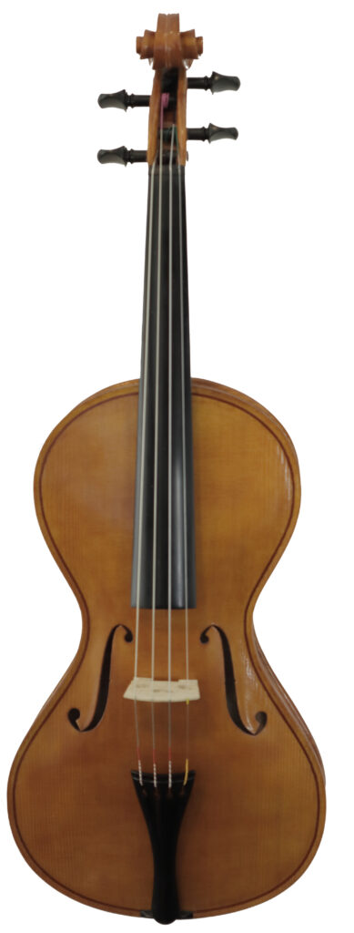 The front plate of violin named Verity